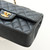CHANEL Classic Mini Rectangular Top Handle 21S Black Quilted Caviar Brushed Gold Hardware 