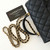 CHANEL Classic Mini Rectangular Top Handle 21S Black Quilted Caviar Brushed Gold Hardware 