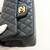 CHANEL Classic Mini Rectangular Top Handle 21S Black Quilted Caviar Brushed Gold Hardware 
