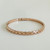 CHANEL Mini Coco Crush Bracelet 18K Beige Gold S 