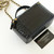 CHANEL Vanity Case Top Handle with Chain 26A Black Crocodile Embossed Gold Hardware 