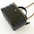CHANEL Vanity Case Top Handle with Chain 26A Black Crocodile Embossed Gold Hardware 
