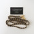CHANEL Slim Vanity Top Handle with Chain 26A Black Crocodile Embossed Gold Hardware 