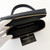 CHANEL Slim Vanity Top Handle with Chain 26A Black Crocodile Embossed Gold Hardware 