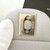 CHANEL Classic Small Flap 21A Gray Quilted Caviar Light Gold Hardware 