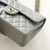 CHANEL Classic Small Flap 21A Gray Quilted Caviar Light Gold Hardware 