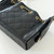 CHANEL Mini 25 Hobo 26A Black Quilted Caviar Gold Hardware 