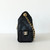 CHANEL Mini 25 Hobo 26A Black Quilted Caviar Gold Hardware 