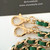 CHANEL Slim Vanity 26A Emerald Green Crocodile Embossed Calfskin Gold Hardware Hardware 