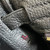 HERMES Kelly 25 Black Retourne  Togo Gold Hardware 