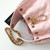 CHANEL Small 25 25S Light Pink Quilted Caviar Gold Hardware 