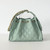CHANEL Small 25 Hobo Bag 26B Light Green Caviar Gold Hardware 