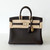 HERMES Birkin 25 Bai Brun Togo Permabrass Hardware K 
