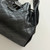 CHANEL Small 25 Hobo Bag 26C Black Caviar Ruthenium Hardware 