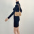 Souplissimo Mini Flap 26B Dark Beige Suede Gold Hardware