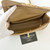 Souplissimo Mini Flap 26B Dark Beige Suede Gold Hardware