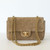 Souplissimo Mini Flap 26B Dark Beige Suede Gold Hardware
