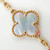VAN CLEEF & ARPELS Vintage Alhambra Bracelet 18K Yellow Gold Mother of Pearl 