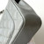 Classic Mini Rectangular Flap 17B Gray Quilted Caviar Silver Hardware