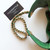 Small 25 Hobo Bag 26A Green Quilted Caviar Shiny Gold Hardware