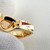 Small Frivole Earrings 18K Yellow Gold Diamonds