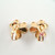 Small Frivole Earrings 18K Yellow Gold Diamonds