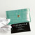 CHANEL Cardholder 26K Iridescent Turquoise Croc-Embossed Calfskin Gold Hardware 