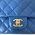 VAN CLEEF & ARPELS Chanel 19S Classic Blue Mini Rectangular Lambskin with brushed gold hardware 