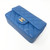 VAN CLEEF & ARPELS Chanel 19S Classic Blue Mini Rectangular Lambskin with brushed gold hardware 