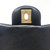 19S Classic Black Mini Square Lambskin with brushed gold hardware