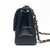 VAN CLEEF 
ARPELS 19S Classic Black Mini Square Lambskin with brushed gold hardware 