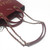 VAN CLEEF 
ARPELS Chanel 18K Studded Burgundy Caviar Leather Deauville 