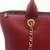VAN CLEEF 
ARPELS Chanel 18K Studded Burgundy Caviar Leather Deauville 