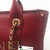 VAN CLEEF 
ARPELS Chanel 18K Studded Burgundy Caviar Leather Deauville 