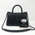 VAN CLEEF 
ARPELS Chanel 18A So Black Chevron Caviar Mini Coco Handle 