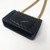 VAN CLEEF 
ARPELS Chanel Reissue Black Chevron Calfskin Double Flap and Aged Gold Hardware size 224 