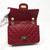 Chanel 19A Reissue Mini Red Aged Calfskin with shiny gold hardware