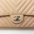 VAN CLEEF 
ARPELS Chanel 19S Classic Medium Beige Caviar with light gold hardware 