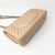 VAN CLEEF 
ARPELS Chanel 19S Medium Matte Beige Chevron Caviar with light gold hardware 