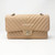 VAN CLEEF 
ARPELS Chanel 19S Medium Matte Beige Chevron Caviar with light gold hardware 