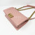 VAN CLEEF 
ARPELS Chanel Le Boy 18P Old Medium Light Pink Quilted Caviar with brushed gold hardware-1653427776 
