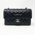 Chanel Classic Small Double Flap Black Caviar with silver hardware-1653427802