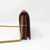 VAN CLEEF 
ARPELS Chanel 19A Boy Wallet on Chain Red Caviar with brushed gold hardware 
