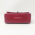 Chanel 18B Mini Rectangular Raspberry Red Quilted Caviar with silver hardware