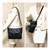 VAN CLEEF 
ARPELS Chanel 18P Gabrielle Medium Hobo Black Quilted Aged Calfskin 
