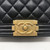 VAN CLEEF 
ARPELS Chanel Le Boy Small Black Quilted Caviar with brushed gold hardware 