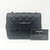 VAN CLEEF 
ARPELS Chanel 17S So Black Mini Square Crumpled Calfskin 