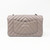 Chanel 18B Mini Rectangular Taupe Glazed Calfskin with ruthenium hardware