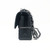 Classic Small Black Quilted Caviar Double Flap with silver hardware