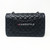 Chanel Classic Black Medium Quilted Double Flap Caviar with silver hardware